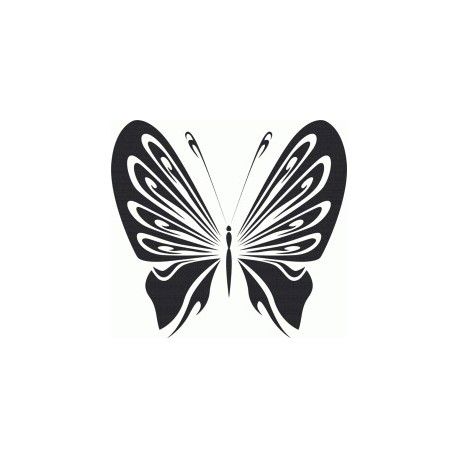 طرح ابله پروانه - doodle butterfly - برای دستگاه CNC چوب و لیزر (سی ان سی)