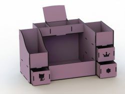 طرح جعبه کشویی برای برش لیزر cnc - drawer box for laser cut cnc - برای دستگاه CNC چوب و لیزر (سی ان سی)