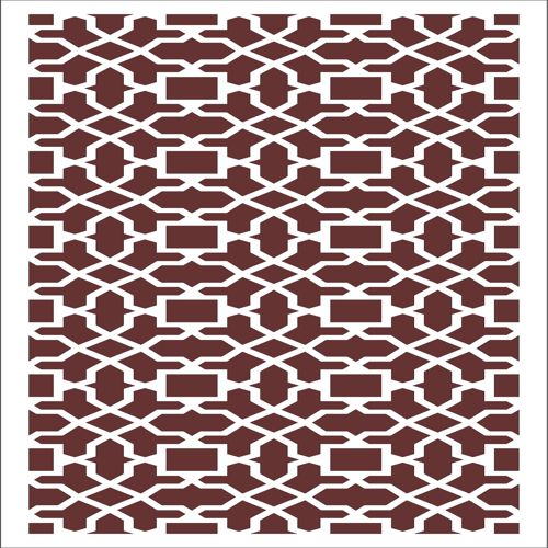 طرح الگوی حباب اتاق نقاشی برای برش لیزری - drawing room baffle pattern for laser cutting - برای دستگاه CNC چوب و لیزر (سی ان سی)