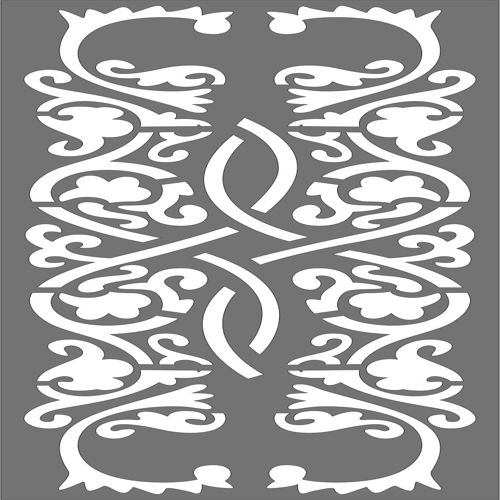 طرح الگوی گل دار درز برای برش لیزری اتاق نقاشی - drawing room jali floral seamless pattern for laser cut ve - برای دستگاه CNC چوب و لیزر (سی ان سی)