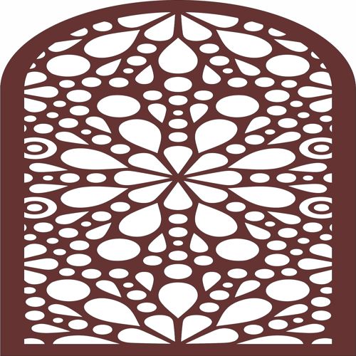 طرح الگوی درز برای برش لیزری اتاق نقاشی jali - drawing room jali seamless pattern for laser cut ve - برای دستگاه CNC چوب و لیزر (سی ان سی)