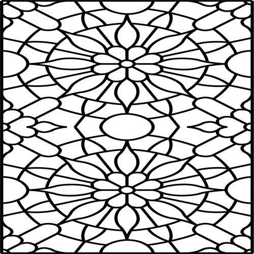 طرح جداکننده شبکه اتاق نقاشی درز برای برش لیزر - drawing room lattice separator seamless pattern for laser cut ve - برای دستگاه CNC چوب و لیزر (سی ان سی)