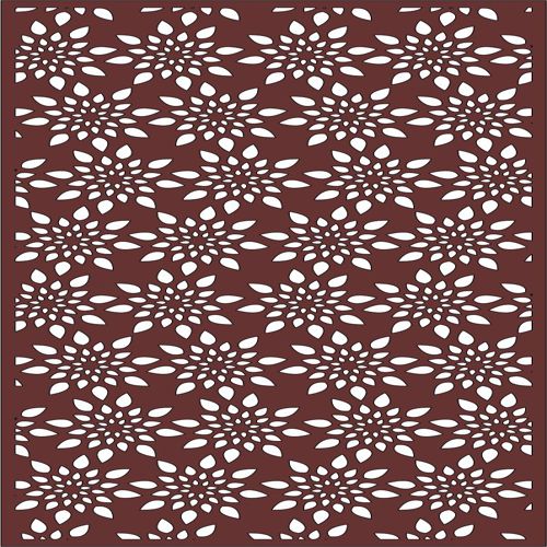 طرح پرده گلدار یکپارچه برای برش لیزری - drawing room screen floral seamless for laser cut ve - برای دستگاه CNC چوب و لیزر (سی ان سی)
