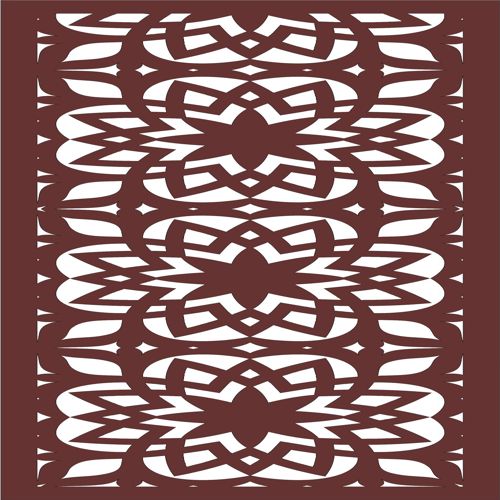 طرح طراحی صفحه نمایش نظم اتاق نقاشی برای برش لیزر پرده - drawing room screen seamless design for laser cutiing ve - برای دستگاه CNC چوب و لیزر (سی ان سی)