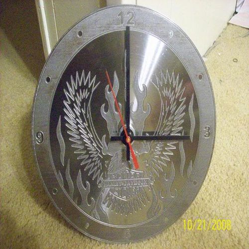 طرح دانلود ساعت عقاب - eagle clock download - برای دستگاه CNC چوب و لیزر (سی ان سی)