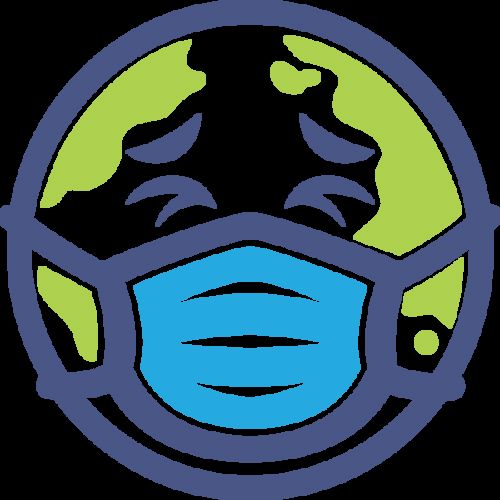 طرح ماسک و با پوشش خاکی - earth wearing mask - برای دستگاه CNC چوب و لیزر (سی ان سی)