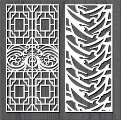 طرح ویژگی‌های طراحی شرقی برای برش لیزری cnc - eastern design features for laser cut cnc ve - برای دستگاه CNC چوب و لیزر (سی ان سی)