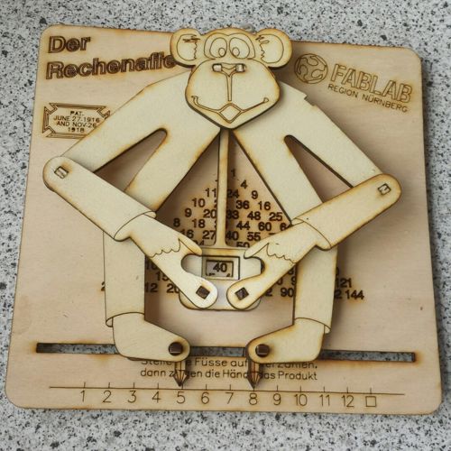 طرح educated-monkey-kids-toy-learning-small-number-multiplication-3mm-birch-plywood
