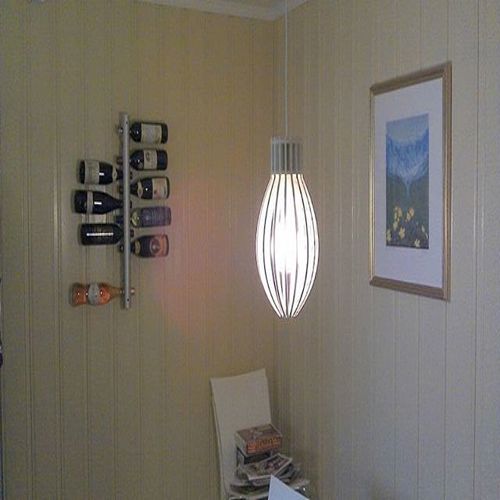 طرح لامپ بیضی شکل - elliptical lamp - برای دستگاه CNC چوب و لیزر (سی ان سی)