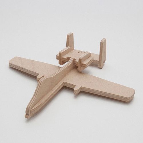 طرح وکتور آماده برش الهام برش لیزر هواپیمای Fairchild A-10 برای دستگاه CNC چوب و لیزر ( سی ان سی )