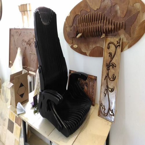 طرح پازل سه بعدی ماهی برای برش لیزری - fish 3d puzzle for laser cut ve - برای دستگاه CNC چوب و لیزر (سی ان سی)