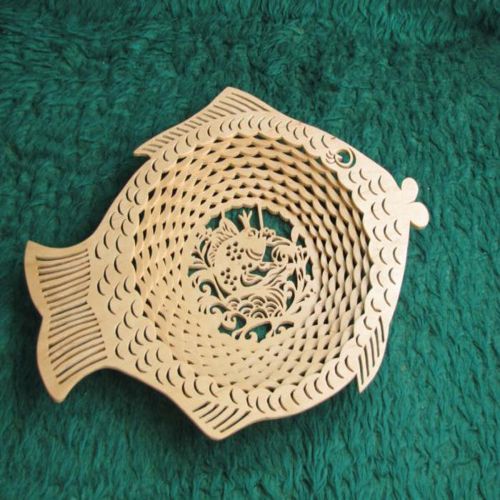 طرح صفحه ماهی برای برش لیزری - fish plate for laser cut - برای دستگاه CNC چوب و لیزر (سی ان سی)