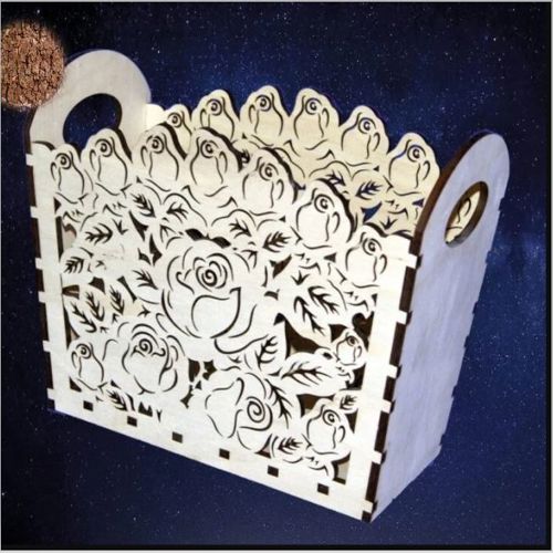 طرح floral-basket-ve