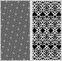 طرح گل و قطرات آب برای برش لیزر cnc نیاز به پرداخت - floral motifs and water droplets pratition for laser cut cnc - برای دستگاه CNC چوب و لیزر (سی ان سی)