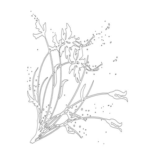 طرح الگوی گلدار s 3 - floral pattern s 32 - برای دستگاه CNC چوب و لیزر (سی ان سی)