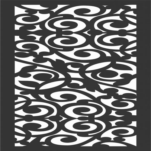 طرح الگوهای گل صفحه طراحی 9 - floral screen patterns design 9 - برای دستگاه CNC چوب و لیزر (سی ان سی)