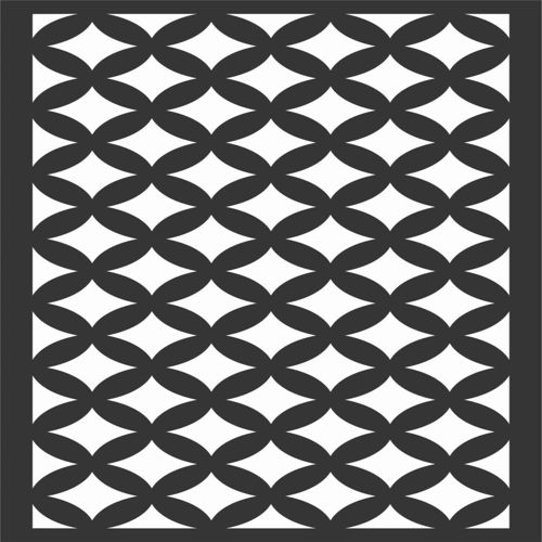 طرح الگوهای گل صفحه طراحی - floral screen patterns design 14 - برای دستگاه CNC چوب و لیزر (سی ان سی)