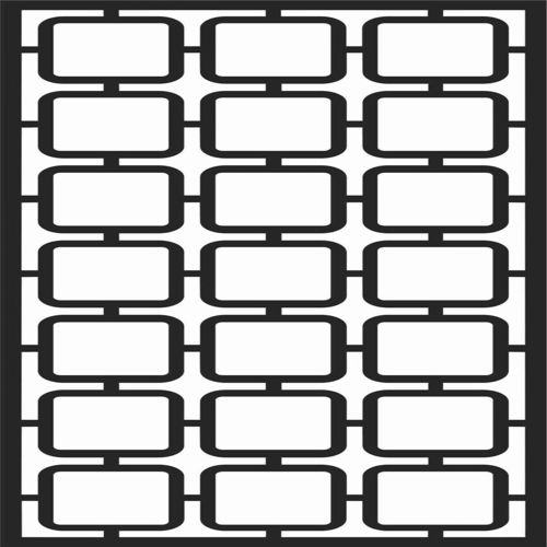 طرح الگوهای گل صفحه طراحی 9 - floral screen patterns design 19 - برای دستگاه CNC چوب و لیزر (سی ان سی)