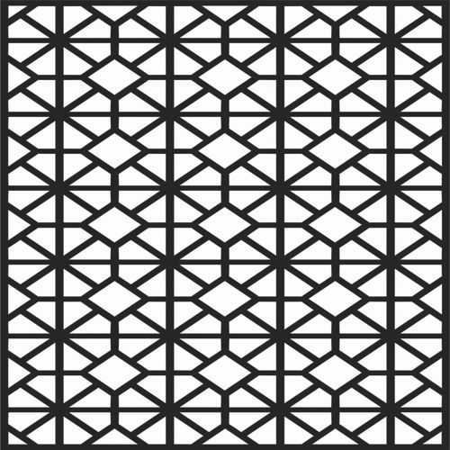 طرح الگوهای گل صفحه طراحی - floral screen patterns design 23 - برای دستگاه CNC چوب و لیزر (سی ان سی)