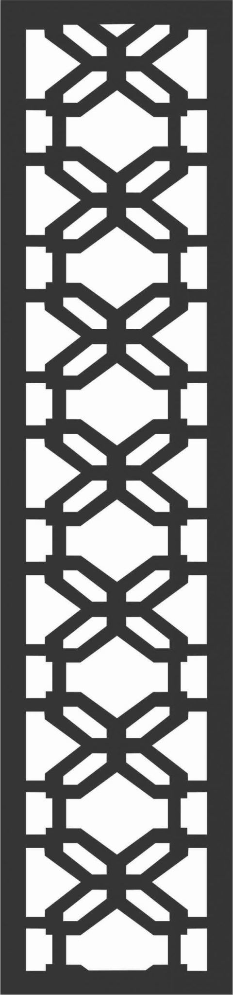 طرح الگوهای صفحه گلدار طراحی 3 - floral screen patterns design 32 - برای دستگاه CNC چوب و لیزر (سی ان سی)