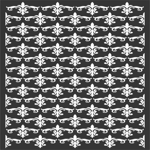 طرح الگوهای گل صفحه طراحی - floral screen patterns design 61 - برای دستگاه CNC چوب و لیزر (سی ان سی)