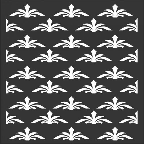 طرح الگوهای صفحه گلدار طراحی - floral screen patterns design 66 - برای دستگاه CNC چوب و لیزر (سی ان سی)