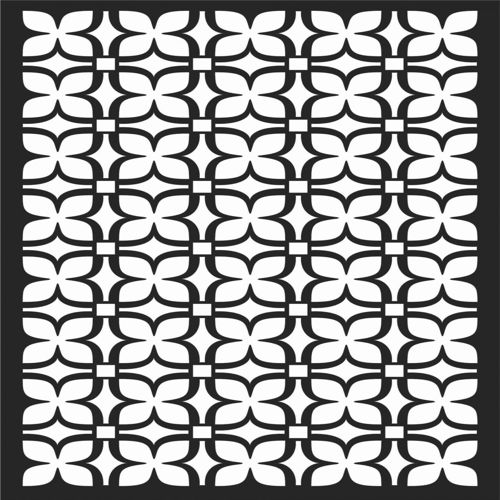 طرح الگوهای صفحه گلدار طراحی - floral screen patterns design 67 - برای دستگاه CNC چوب و لیزر (سی ان سی)