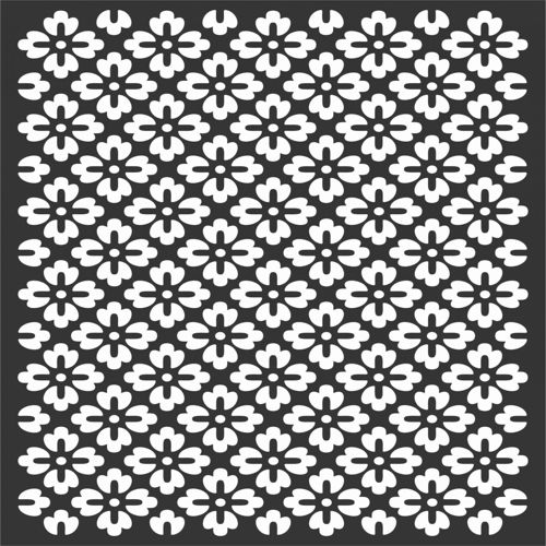 طرح الگوهای گل صفحه طراحی - floral screen patterns design 68 - برای دستگاه CNC چوب و لیزر (سی ان سی)
