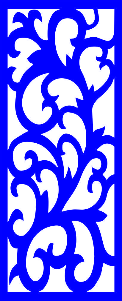 طرح الگوهای گل صفحه طراحی - floral screen patterns design 149 - برای دستگاه CNC چوب و لیزر (سی ان سی)