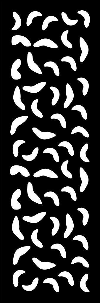 طرح الگوهای صفحه گلدار طراحی - floral screen patterns design 155 - برای دستگاه CNC چوب و لیزر (سی ان سی)