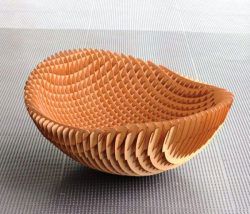طرح سبد گل برای برش لیزر cnc - flower basket for laser cut cnc - برای دستگاه CNC چوب و لیزر (سی ان سی)