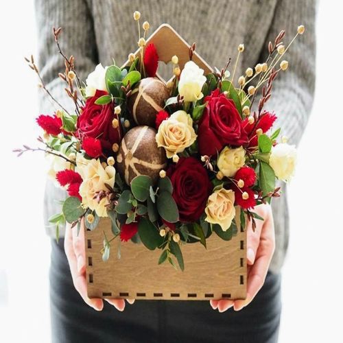 طرح جعبه گل، پاکت، دکور خانه، برای برش لیزری، - flower box envelope home decor for laser cut - برای دستگاه CNC چوب و لیزر (سی ان سی)