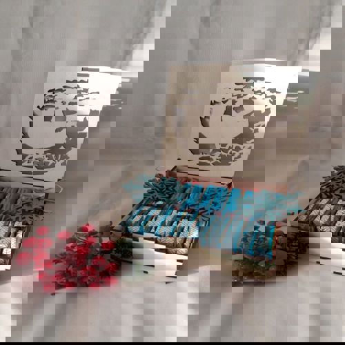 طرح جعبه آبنبات تخته چندلایه میلی متر برای برش لیزری - folding lid candy box plywood 4mm for laser cut - برای دستگاه CNC چوب و لیزر (سی ان سی)