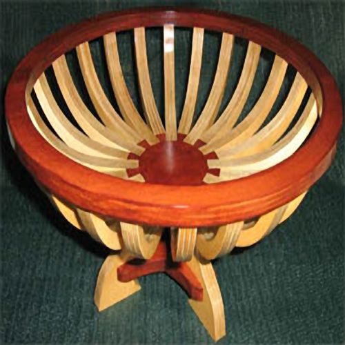 طرح سبد میوه لیزری - fruit basket laser cut - برای دستگاه CNC چوب و لیزر (سی ان سی)