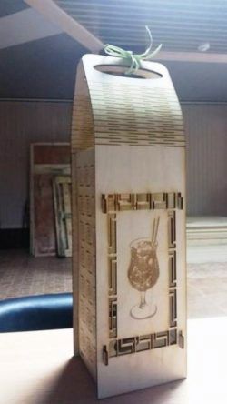 طرح ظروف پارچ آبمیوه برای برش لیزر cnc - fruit juice jug containers for laser cut cnc ve - برای دستگاه CNC چوب و لیزر (سی ان سی)