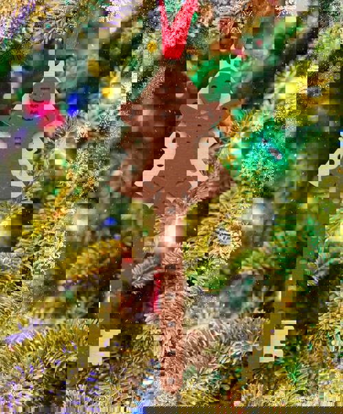 طرح اسباب‌بازی برش لیزری مرد زنجبیلی درخت کریسمس - gingerbread man christmas tree toy laser cut ve - برای دستگاه CNC چوب و لیزر (سی ان سی)