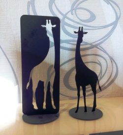 طرح سوغاتی زرافه برای برش لیزری پلاسما - giraffe souvenirs for laser cut plasma - برای دستگاه CNC چوب و لیزر (سی ان سی)
