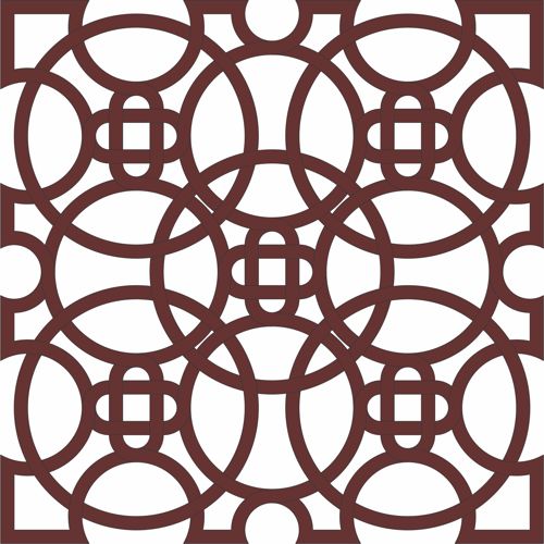 طرح گریل برش cnc jali template for laser cut - grill design cnc cutting jali template for laser cutting - برای دستگاه CNC چوب و لیزر (سی ان سی)