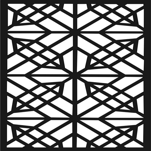 طرح طراحی گریل دکور الگو - grill design decor pattern ve - برای دستگاه CNC چوب و لیزر (سی ان سی)