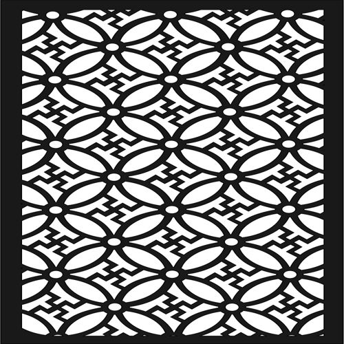 طرح طراحی گریل دکور صفحه الگوی - grill design decor screen pattern ve - برای دستگاه CNC چوب و لیزر (سی ان سی)