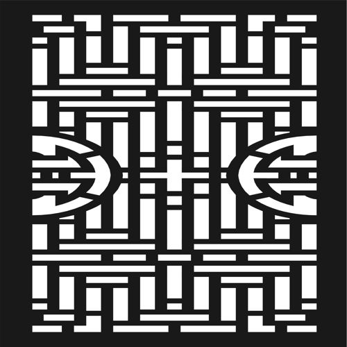 طرح گریل طراحی الگوی تزئین برای برش لیزری - grill design pattern decoration for laser cutting ve - برای دستگاه CNC چوب و لیزر (سی ان سی)
