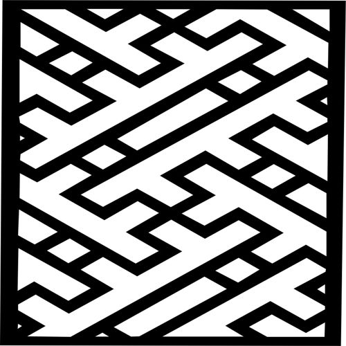 طرح طراحی گریل الگوی طراحی دکوراسیون صفحه درز برای برش لیزری - grill design pattern design decoration seamless screen for laser cut ve - برای دستگاه CNC چوب و لیزر (سی ان سی)