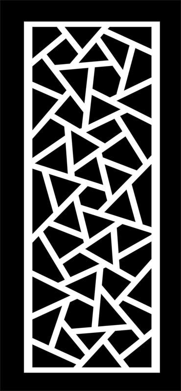 طرح پنل جلوبندی الگو - grille panel pattern - برای دستگاه CNC چوب و لیزر (سی ان سی)