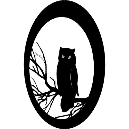 طرح هالووین جغد - halloween owl - برای دستگاه CNC چوب و لیزر (سی ان سی)