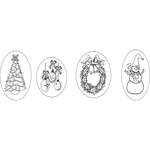 طرح تعطیلات شاد و وسایل - happy holidays stuff - برای دستگاه CNC چوب و لیزر (سی ان سی)