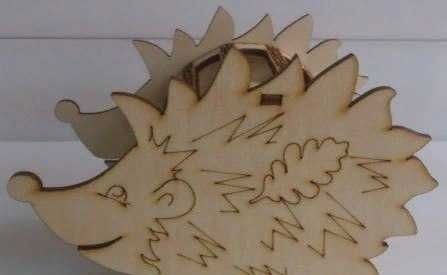 طرح جا مدادی جوجه تیغی ایده های اتاق کودک - hedgehog pencil holder kids room ideas ve - برای دستگاه CNC چوب و لیزر (سی ان سی)
