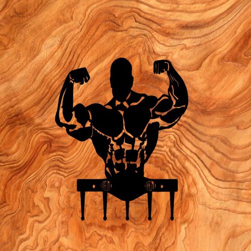طرح آویز کلید هرکول برای برش لیزری - hercules key hanger for laser cut - برای دستگاه CNC چوب و لیزر (سی ان سی)