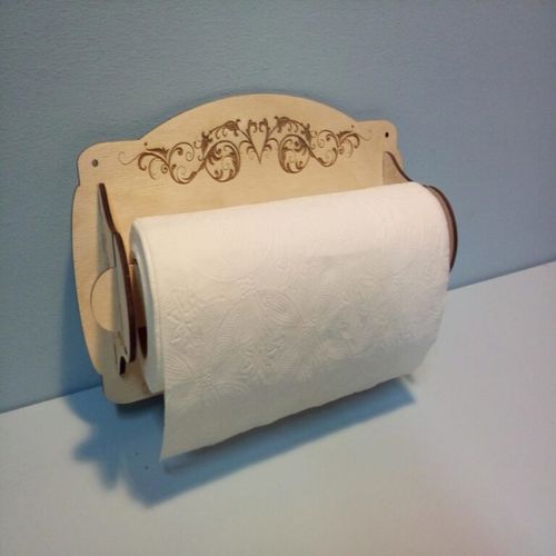 طرح دارندگان دستمال کاغذی برای برش لیزری - holders of paper towels for laser cut ve - برای دستگاه CNC چوب و لیزر (سی ان سی)