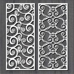 طرح الگوی قلاب برای برش لیزری cnc نیاز به قالب - hook pattern for laser cut cnc - برای دستگاه CNC چوب و لیزر (سی ان سی)
