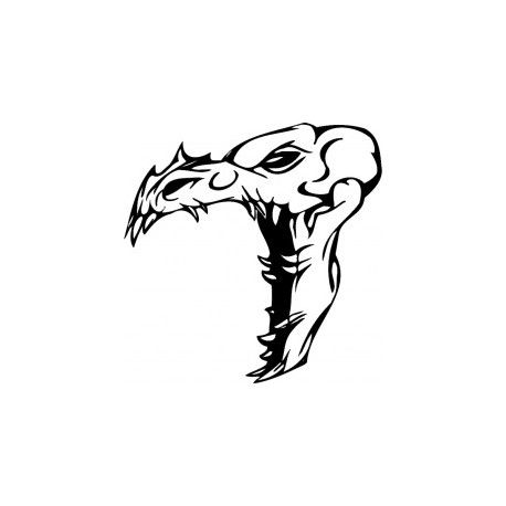 طرح جمجمه ترسناک سر پرنده 0 - horror skull bird head 015 - برای دستگاه CNC چوب و لیزر (سی ان سی)